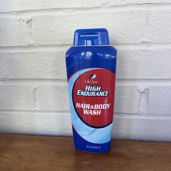 Vintage Old Spice High Endurance Hair & Body Wash Discontinued Rare HTF - Picture 1 of 2